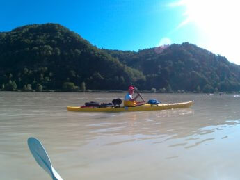 Kayak Trip Day 21: Passau to Engelhartszell - A Border Crossing