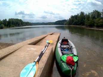 Kayak Trip Day 26: Au to Grein