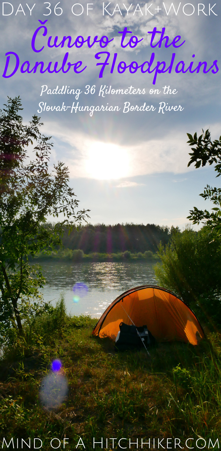 Kayak+work day 36 Čunovo to Danube floodplains protected landscape area hungary slovakia pinterest pin