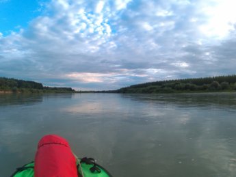 Day 37 - danube floodplains Gönyű kayak canoe Danube 1