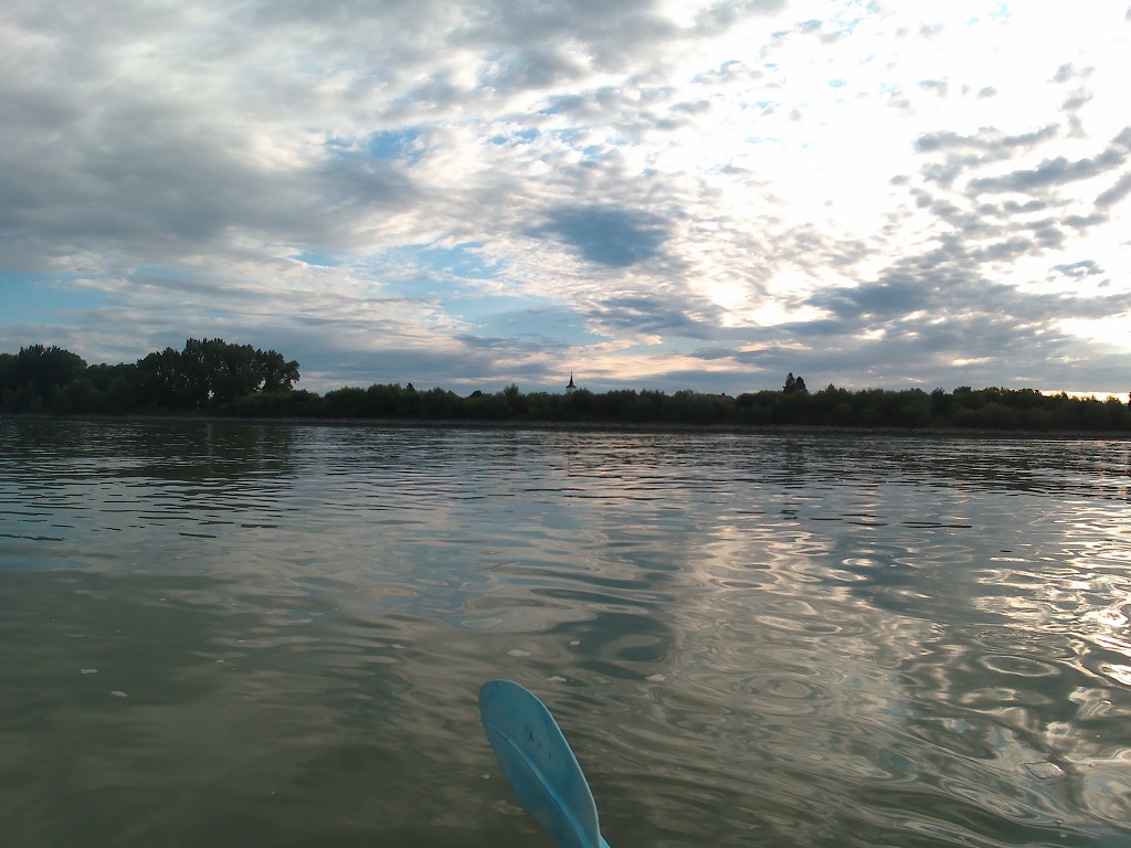 Day 37 - danube floodplains Gönyű kayak canoe Danube 11