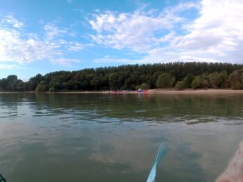 Day 37 - danube floodplains Gönyű kayak canoe Danube 12