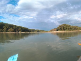 Day 37 - danube floodplains Gönyű kayak canoe Danube 13