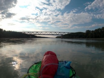 Day 37 - danube floodplains Gönyű kayak canoe Danube 14