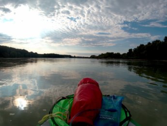 Day 37 - danube floodplains Gönyű kayak canoe Danube 15