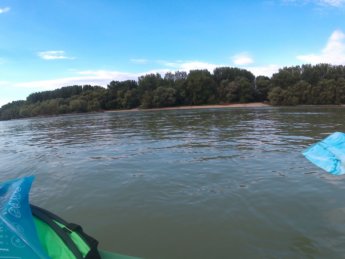 Day 37 - danube floodplains Gönyű kayak canoe Danube 16