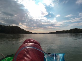 Day 37 - danube floodplains Gönyű kayak canoe Danube 17