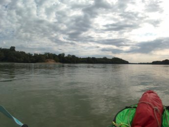 Day 37 - danube floodplains Gönyű kayak canoe Danube 19