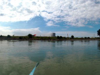 Day 37 - danube floodplains Gönyű kayak canoe Danube 22