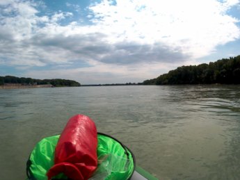 Day 37 - danube floodplains Gönyű kayak canoe Danube 24