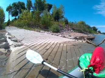 Day 37 - danube floodplains Gönyű kayak canoe Danube 25