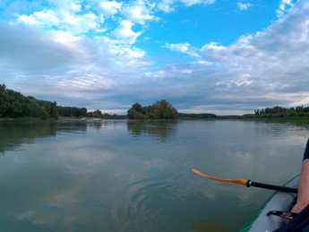 Day 37 - danube floodplains Gönyű kayak canoe Danube 3