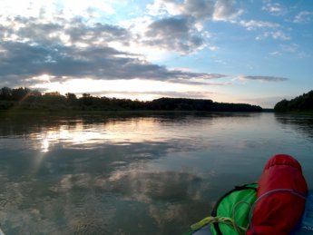 Day 37 - danube floodplains Gönyű kayak canoe Danube 4