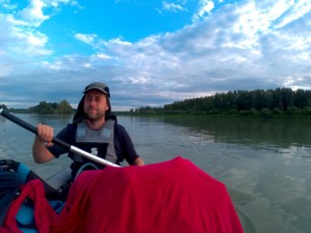 Day 37 - danube floodplains Gönyű kayak canoe Danube 5