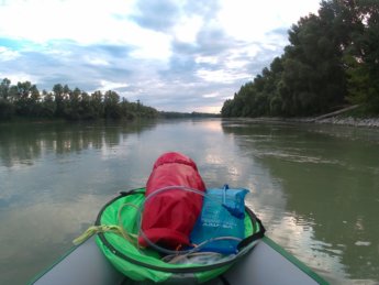 Day 37 - danube floodplains Gönyű kayak canoe Danube 6