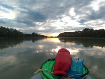 Day 37 - danube floodplains Gönyű kayak canoe Danube 7