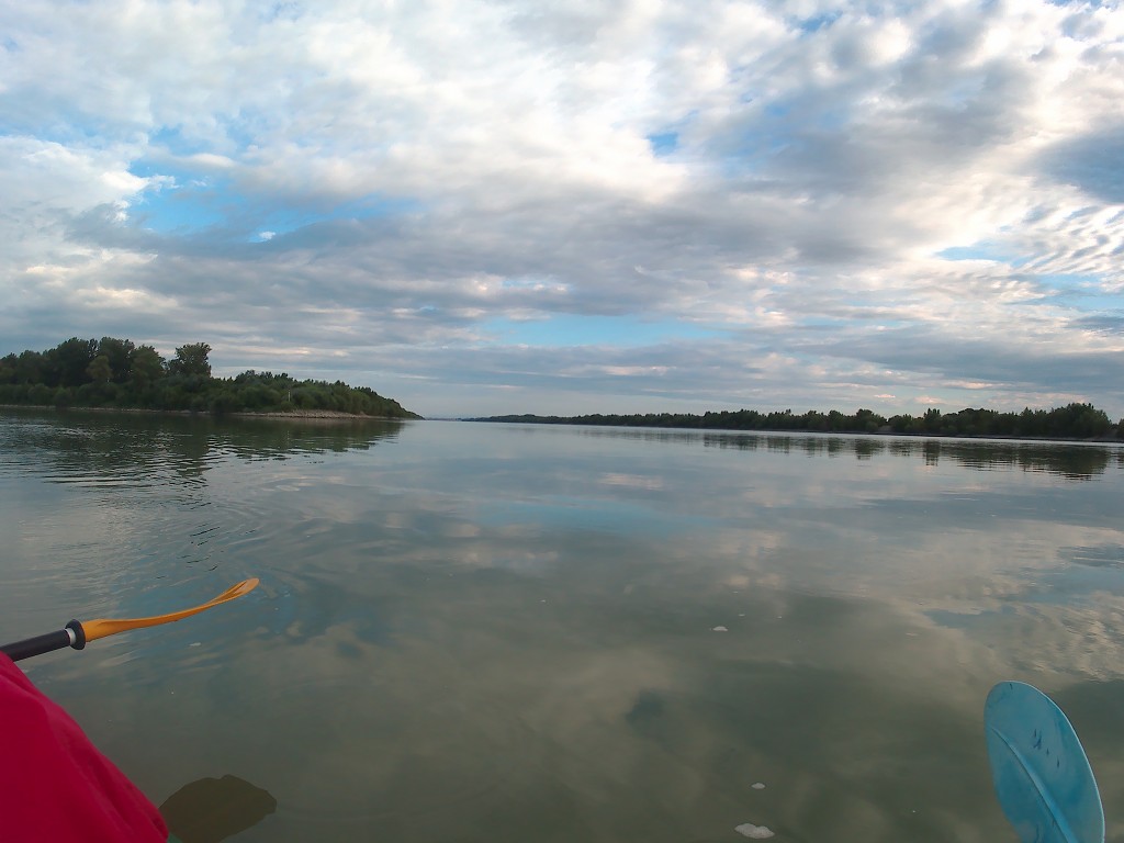 Day 37 - danube floodplains Gönyű kayak canoe Danube 8