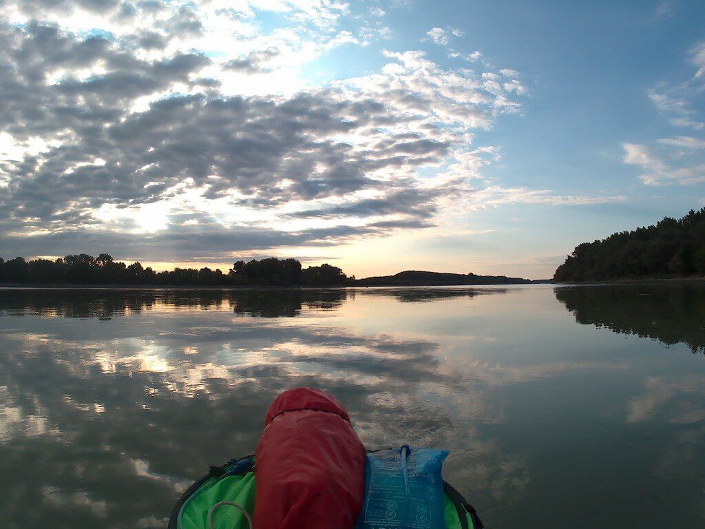 Day 37 - danube floodplains Gönyű kayak canoe Danube 9