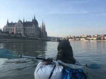 Kayak Trip Day 43: Budapest to Ercsi