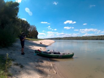 Day 49 Baja Mohács Hungary Danube canoe kayak 14