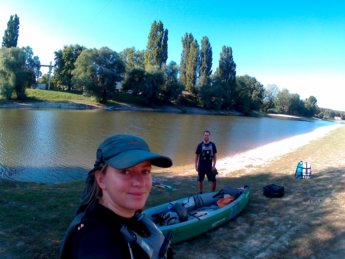 Day 49 Baja Mohács Hungary Danube canoe kayak 2