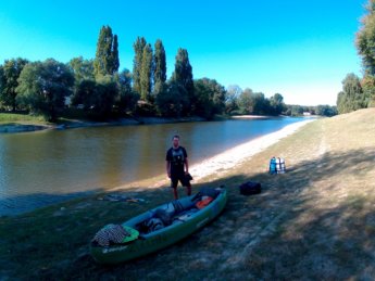 Day 49 Baja Mohács Hungary Danube canoe kayak 3