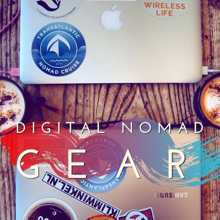 Digital nomad gear laptops travel work online business