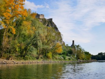 27 Devín Castle confluence Danube autumn colors
