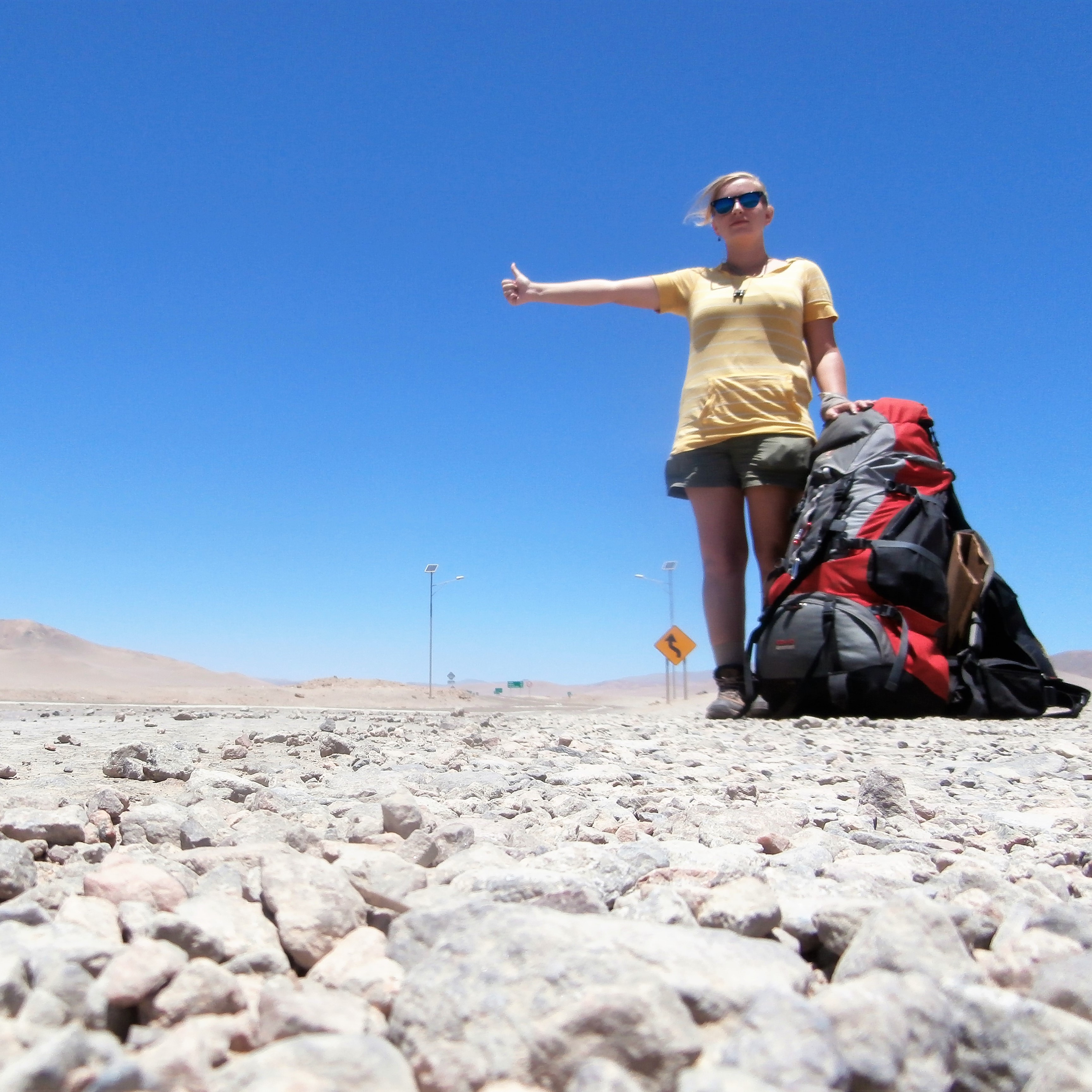 Atacama Desert Chile backpack square