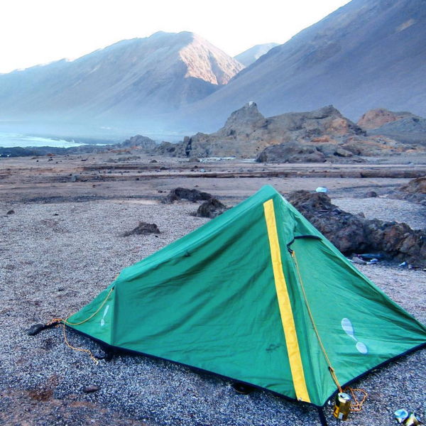 Beachcamp northern chile south america