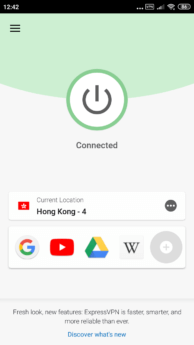 ExpressVPN app