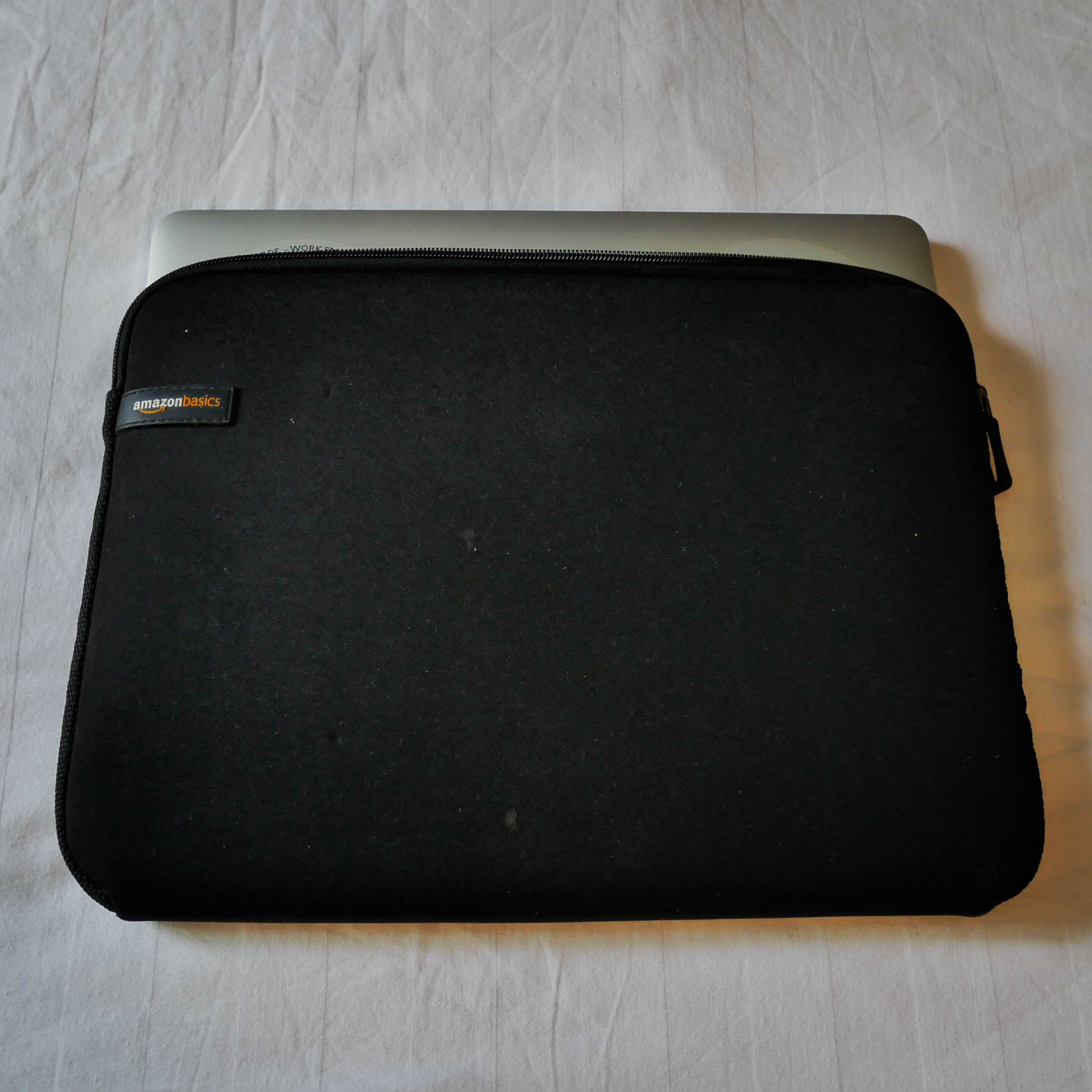 amazon basics laptop sleeve - two of them