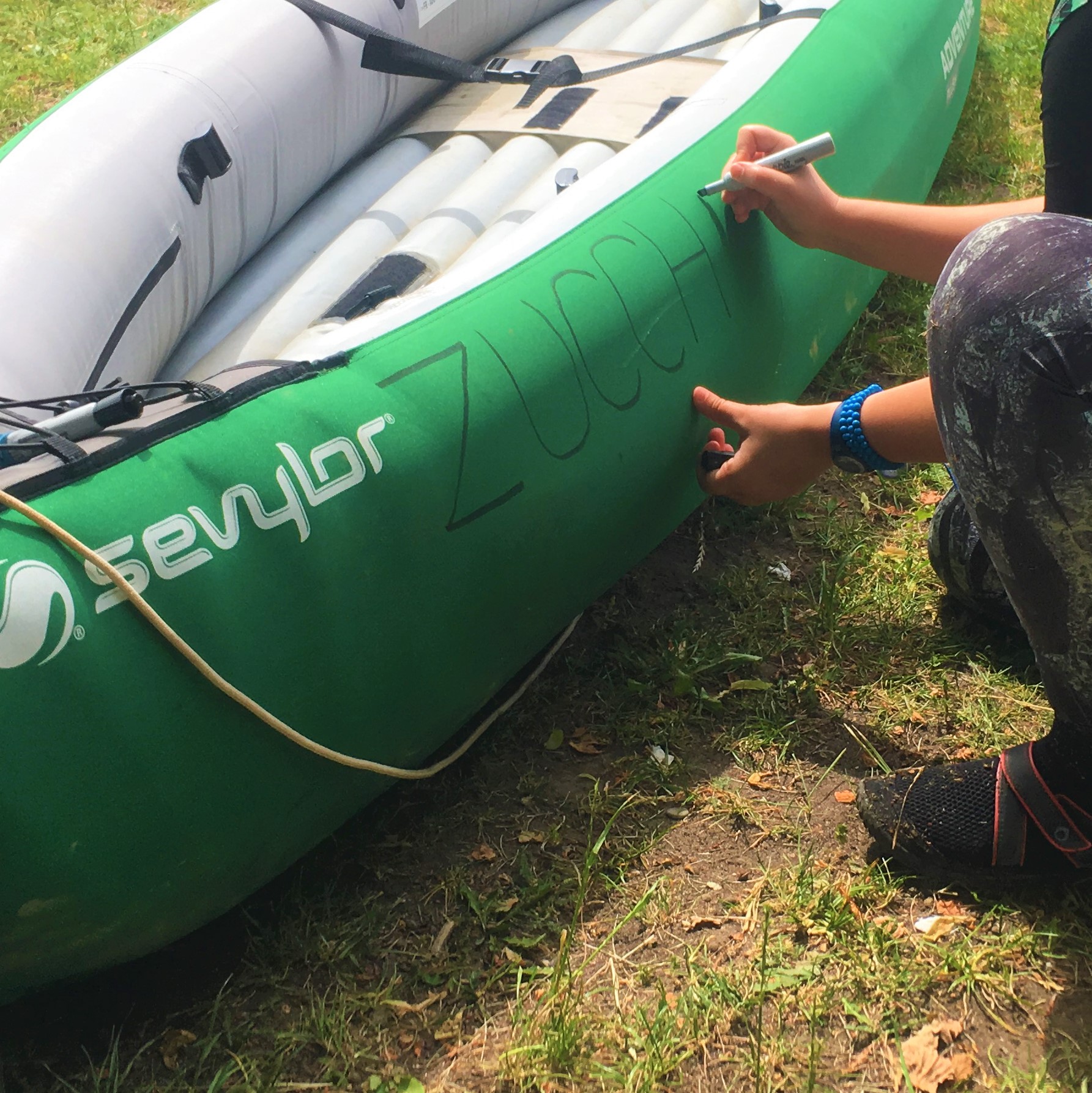black markers naming zucchini boat christening kelheim