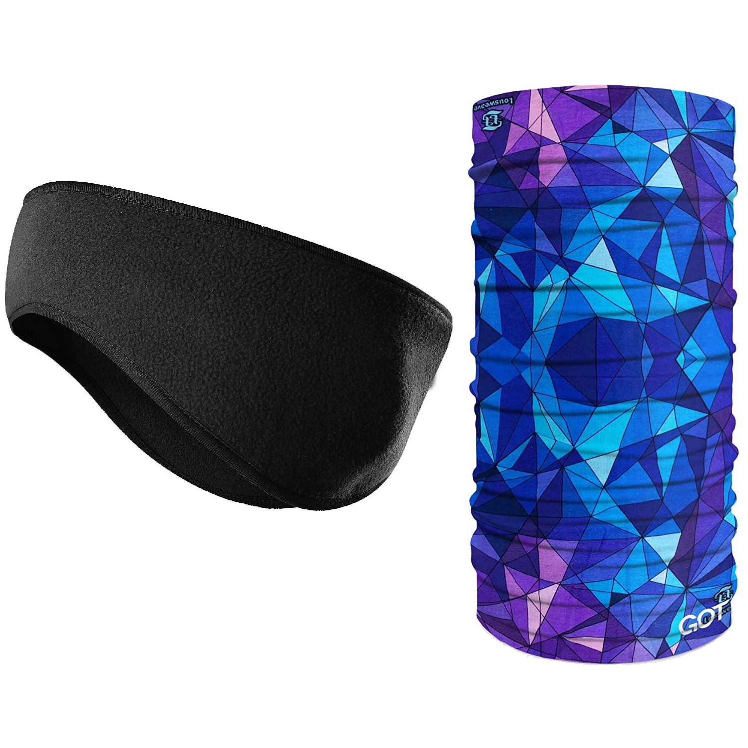 collage buff headband winter cold