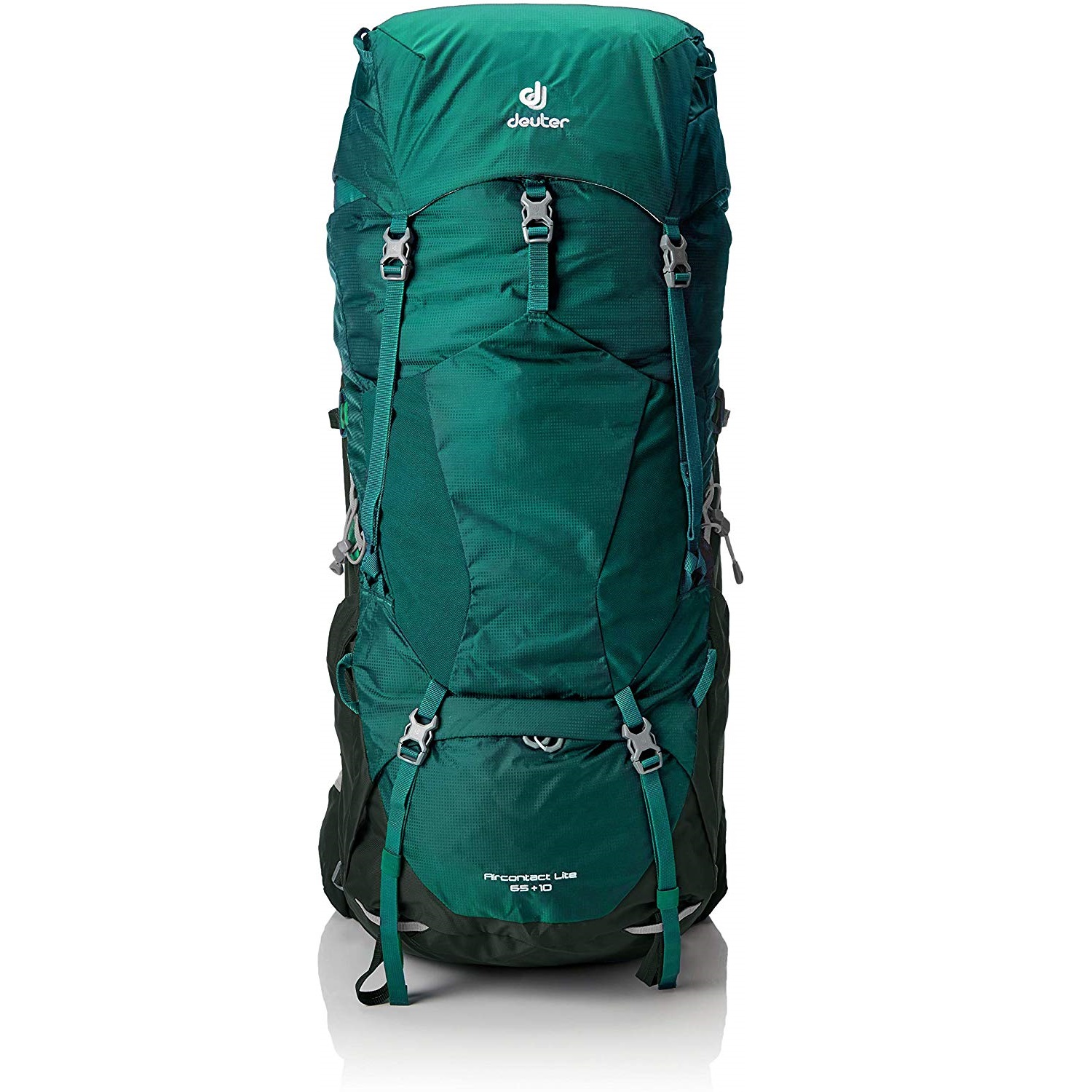 deuter aircontact lite 65+10 liters hitchhiking gear backpack