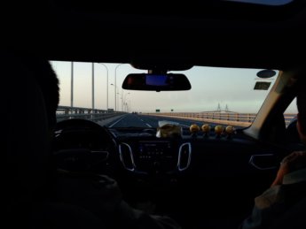 5 hitchhiking the Donghai Bridge Zhejiang Shanghai China