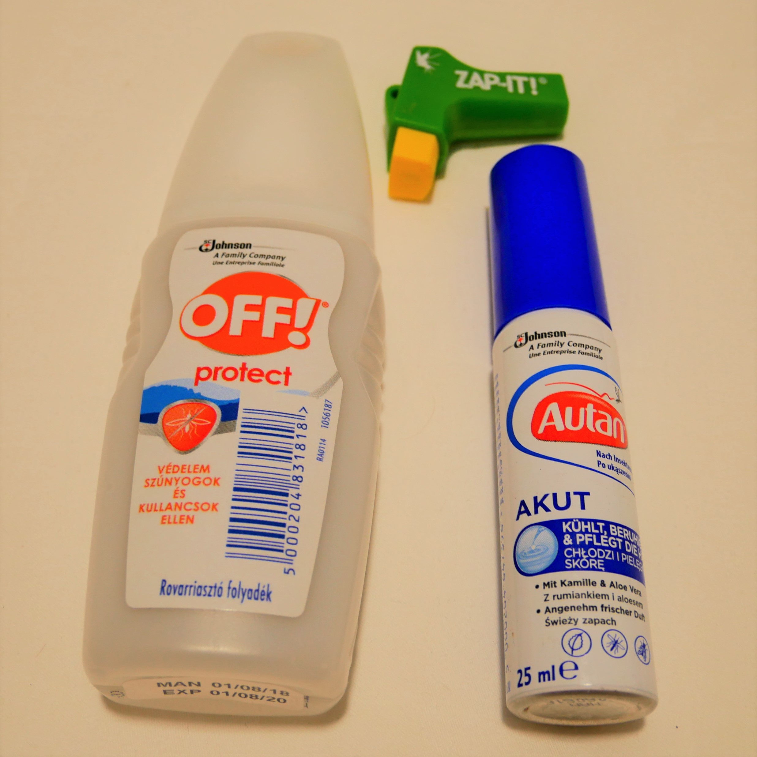 mosquito repellent treatment zap bite travel