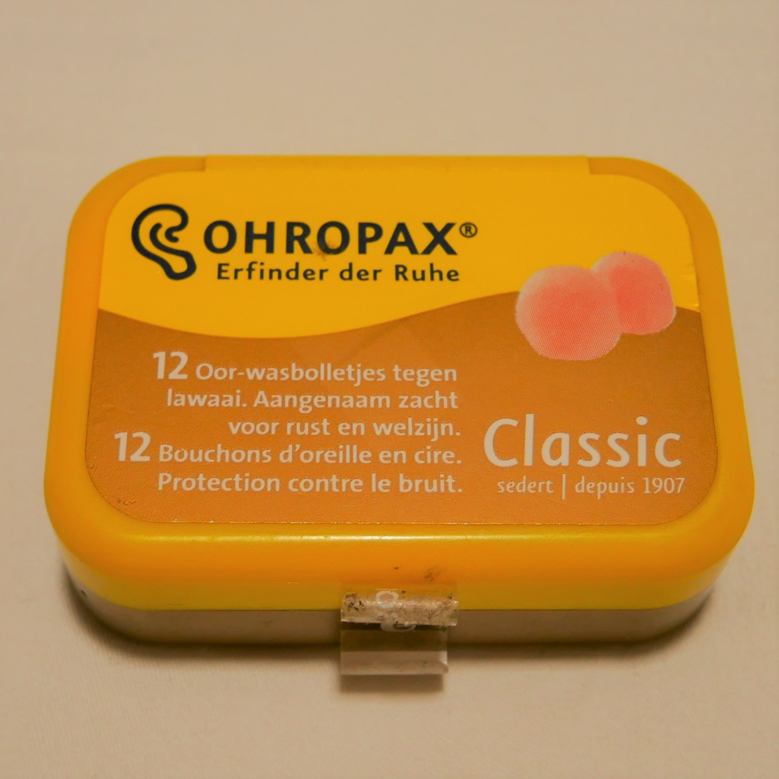 ohropax earplugs wax travel peace quiet