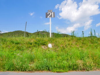 2021 kilometer sign danube river spitz austria new year's