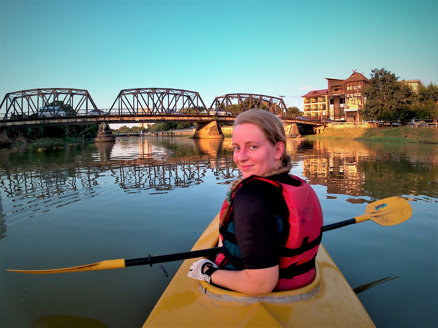 Kayaking Ping River Chiang Mai first round 11
