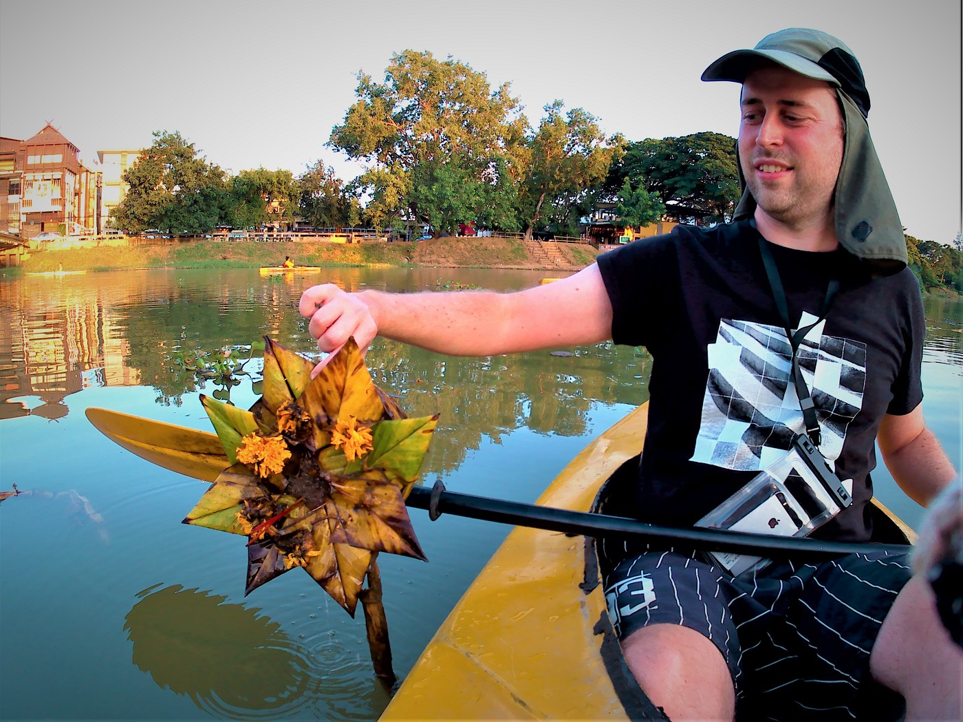 Kayaking Ping River Chiang Mai first round 12