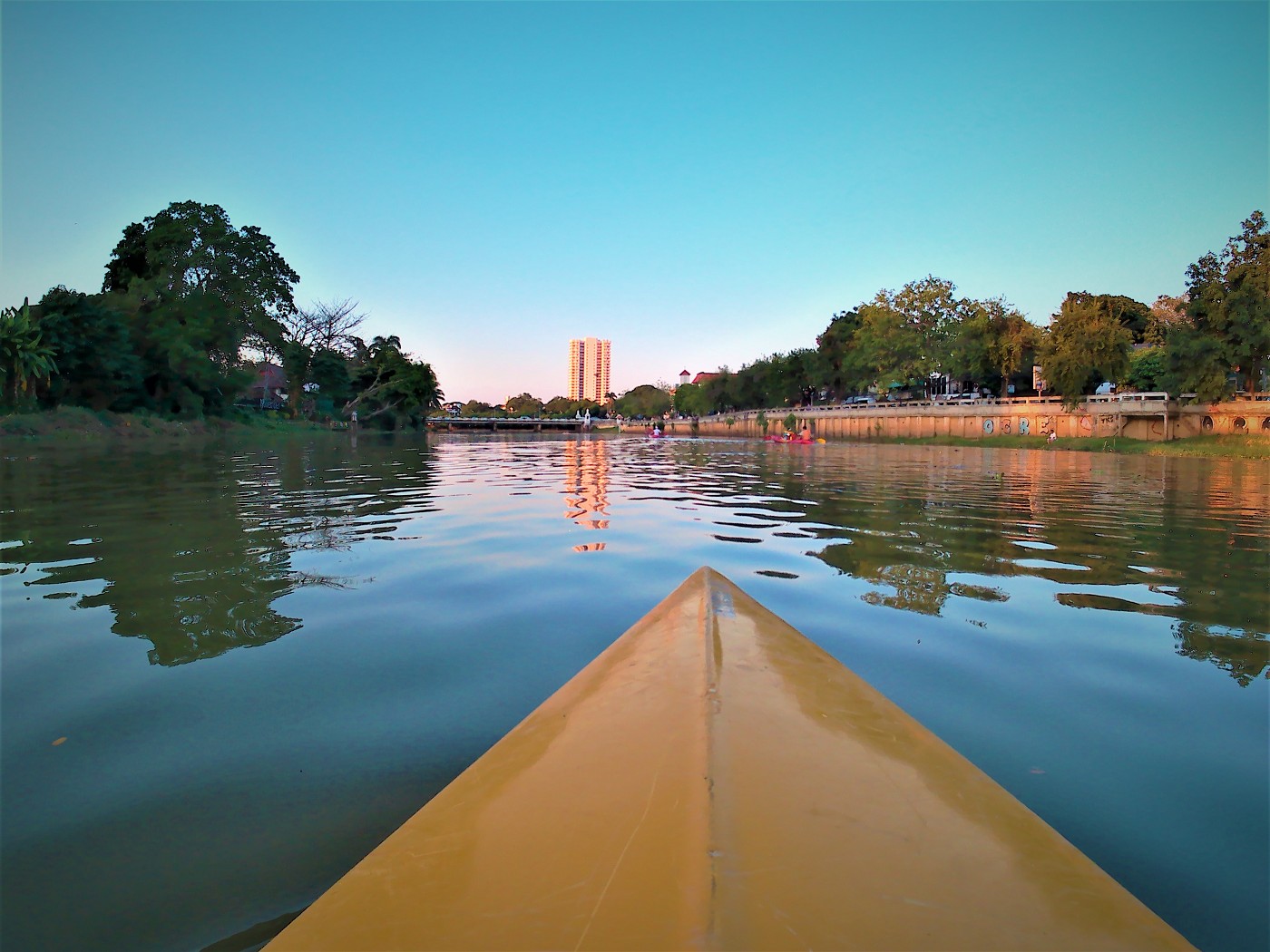 Kayaking Ping River Chiang Mai first round 13