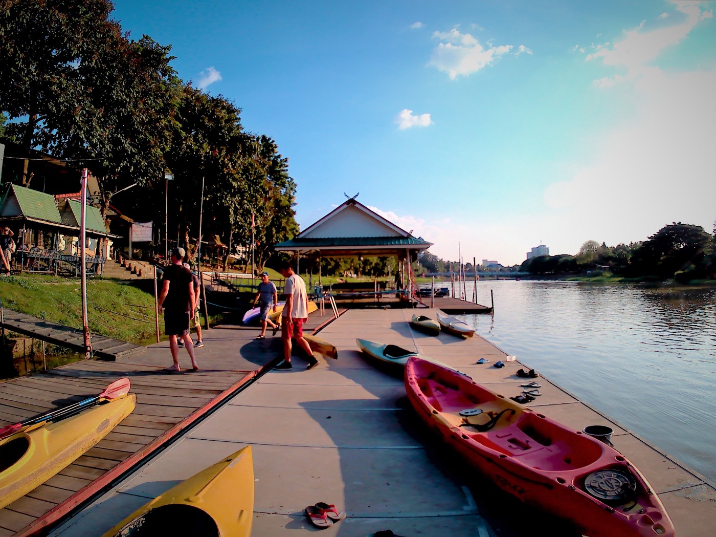 Kayaking Ping River Chiang Mai first round 2