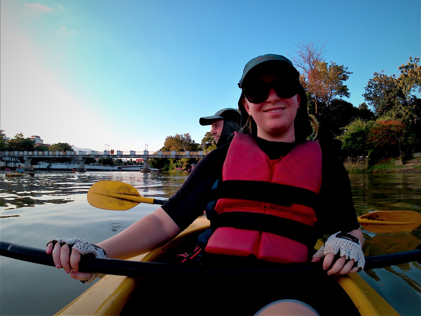 Kayaking Ping River Chiang Mai first round 5