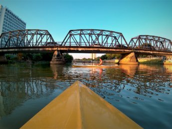 Kayaking Ping River Chiang Mai first round 8