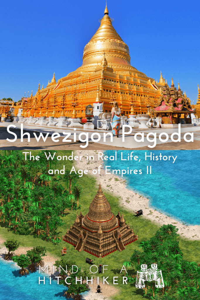 AoE2 wonder of the Burmese Myanmar Shwezigon Pagoda