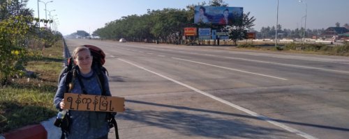 Hitchhiking Naypyitaw to Yangon 1
