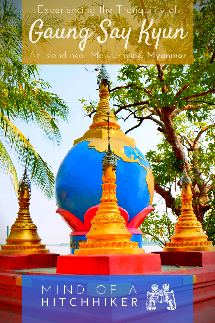 Arguably one of the nicest things to do when making a stopover in Mawlamyine (Myanmar) is visiting Gaung Say Kyun Island (aka 'Shampoo Island') in the Salween River Delta. #Myanmar #Mawlamyine #ShampooIsland #GaungSayKyun #Myanma #southeastasia #asia #asiatravel #pagoda #buddhisttemple #buddhistmonk #buddhism #Yangon #Mandalay #Salween #Thanlwin #Mawlamyaing #Moulmein #Burma #Burmese