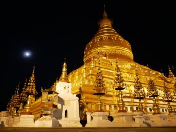 Shwezigon Pagoda, Bagan (Myanmar)—Wonder of the Burmese