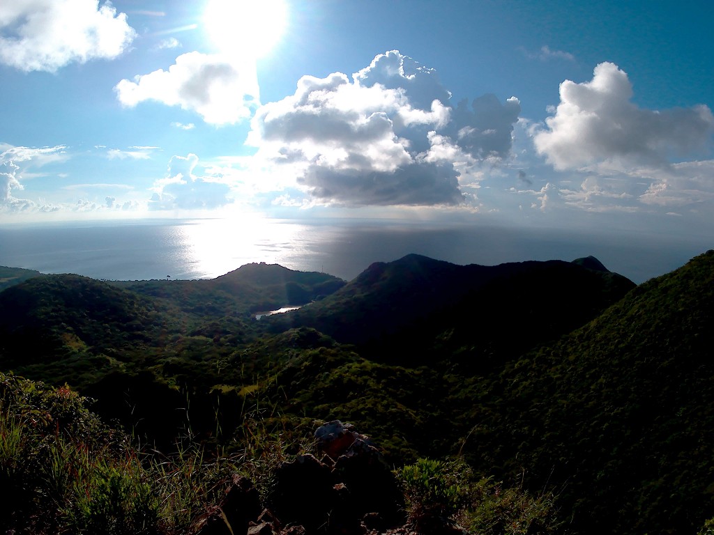 10 the dam from the peak represa